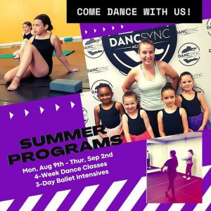 Dancsync Summer Programs Promotion 1